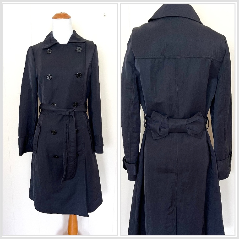 NWOT Kate Spade Bow Trench